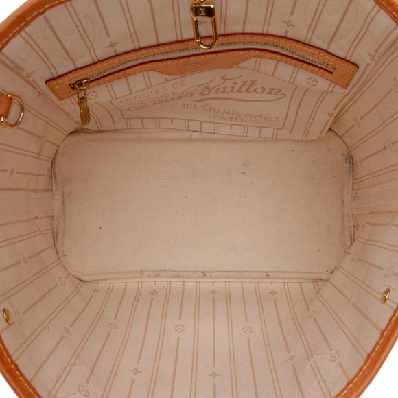 Pre-Loved Louis Vuitton Damier Azur Neverfull PM - Picture 4 of 9